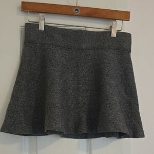 Aritzia Dark Gray Skater Skirt